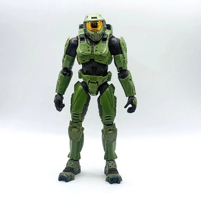 Halo 2 Master Chief 8" Action Figure Joyride Studios Green Spartan Xbox 2004 - Image 1 of 4
