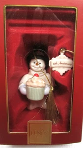 NEW Lenox Ornament "SNOWY CELEBRATION" ~ 10th Anniversary ~ Boxed - Picture 1 of 4