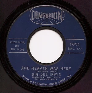 BIG DEE IRWIN And Heaven Was Here Northern Soul 45 auf Dimension hören - Bild 1 von 2