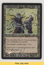 2000 Magic: The Gathering - Prophecy Foil Greel's Caress #67 READ 2p6