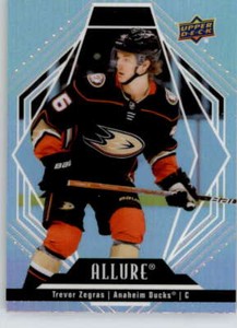 2022-23 Upper Deck Allure #60 Trevor Zegras Anaheim Ducks