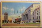 Missouri MO St Louis Memorial Plaza Postcard Old Vintage Card View Standard Post
