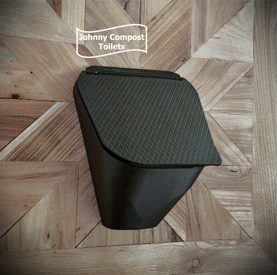 Urinal with Hinged Lid -  Proprietary Anti-Splash Design, Wall-Mounted - Image 1 of 2