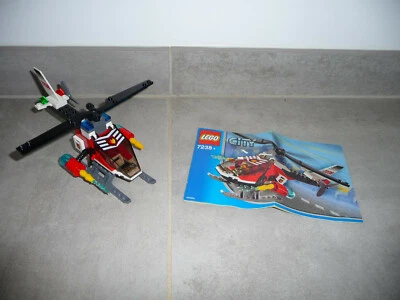 jouet Lego City L'hélicoptère de pompier 7238 jeu - Photo 1/4