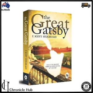 The Great Gatsby by F. Scott Fitzgerald BRANDNEW PAPERBACK BOOK - Picture 1 of 3