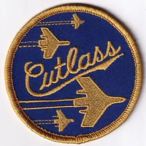 Vought F7U Cutlass Aufnäher - Annähen, 3" - Bild 1 von 2
