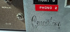 Vintage Concertone Model 20 Tape Transport – Parts Unit w/ Motors & Heads - Picture 1 of 24