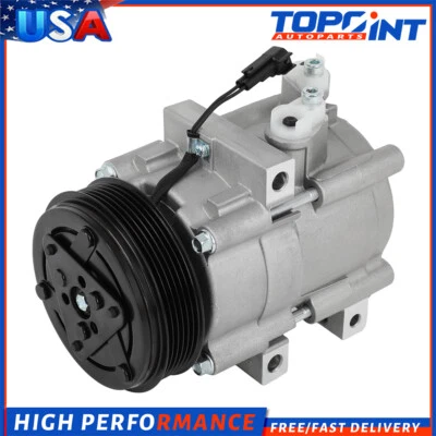 Compresor de aire acondicionado para Lincoln Town Car Ford 06-10 Explorer Mercury Mountaineer Foto 1 de 4