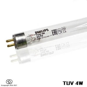 PHILIPS TUV 4W G4 T5 UVC ultraviolet sterilization lamp (tube length 15cm) - Picture 1 of 2