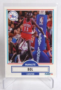 1990-91 Fleer Basketball Update Manute Bol Philadelphia 76ers #U69 - Bild 1 von 2