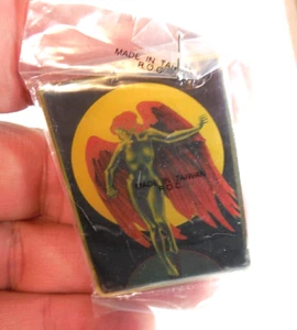 Imán Ángel Zeppelín Led Vintage Lic. Creaciones de regalo de rock de arte de Stanley Mouse años 90 - Imagen 1 de 4