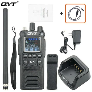 QYT CB-58 Walkie Talkie 27MHz AM/FM CB Ham Radio Odbiornik z kablem programu - Zdjęcie 1 z 10