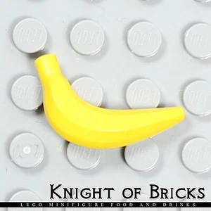 LEGO Minifigure Food YELLOW Banana Friends Fruit Kitchen Pirate Monkey - Picture 1 of 2