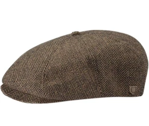 Brixton Brood Snap Cap | Grey/Black (Medium) | Men's Classic Style Hat 10770 NWT - Picture 1 of 3
