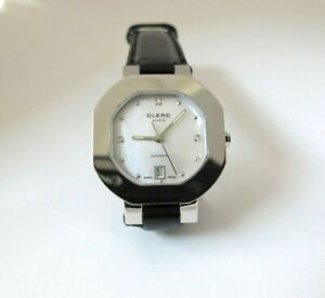 LADIES CLERC MOP AUTOMATIC DATE WATCH 29mm