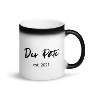 Personalisierbare Zaubertasse "Der Pate est. 2021" | Patenonkel | Geschenk - Bild 1 von 3