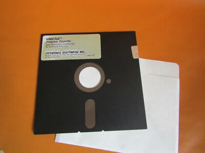 ORIGINAL VISICALC PROGRAM DISKETTE IBM PERSONAL COMP. 5.25" FLOPPY DISC UNUSED  - Image 1 of 2