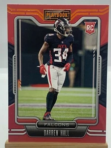 Darren Hall 🔥 2021 Panini Playbook "Orange" Parallel Rookie Card RC #178 - Bild 1 von 2