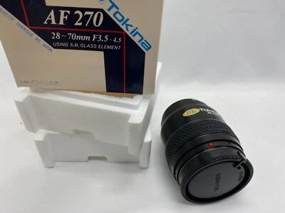 Tokina SD AF270, Minolta Maxxum mount, 28-70mm Macro, haze filter attached - Image 1 of 4
