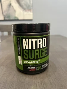 NITRO SURGE PRE-WORKOUT -30 Servings- Black Cherry- NEW Exp 6/24- Focus Strength - Picture 1 of 5