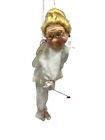 Jacqueline Kent Fairy Godmother Marionette Doll 13" Blond Hair Wand Glasses