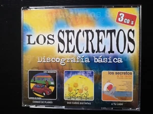 LOS SECRETOS (ENRIQUE URQUIJO) (3CD) DISCO.BÁSICA:CAMBIO PLANES-A TU LADO-DOS CA - Imagen 1 de 17
