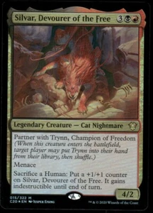 1x FOIL Silvar, Devourer of the Free - Commander 2020 -NM-Mint - MTG - Picture 1 of 2