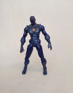 2010 IRON MAN BLUE STEALTH SUIT MARVEL COMICS HASBRO 4" ACTIONFIGUR LEGENDS - Bild 1 von 4