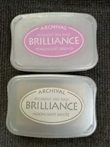 Brilliance Pigment Stempelkissen Archiv Marke Tsukineko - Bild 1 von 2