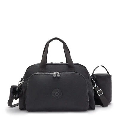 Kipling CAMAMA Babytasche mit Wickelauflage - Black Noir UVP 146€