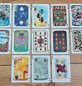 Playing Cards The Art Quilt A Full Deck Artist Collectable Non-Standard - Picture 1 of 5