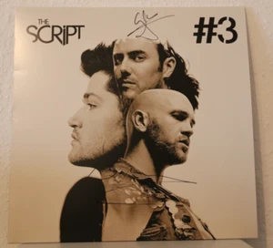 ORIGINAL Autogramme von The Script. Auf VINYL 12". "#3" - Picture 1 of 1