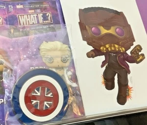 Marvel Exclusive Collector Corps What if...? Star-Lord Decal & Carter Pin - Picture 1 of 4