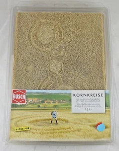 Cubierta de suelo Busch 1311 "Groundcover", círculos de las cosechas para HO/TT/N/O, nueva con embalaje original - Imagen 1 de 1