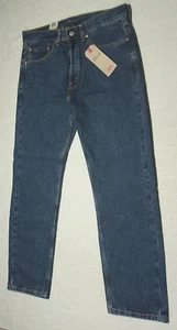 New LEVI'S 505-4886 Straight Leg Jeans (Dark Stonewash) DEADSTOCK/NWT! 34x29 - Picture 1 of 3