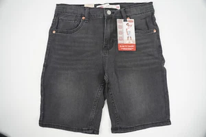 Levi's 511 Denim Slim Fit Shorts, Black, Size 16 Regular - Picture 1 of 7