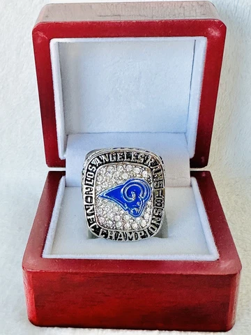2018 St Louis Rams NFC Championship Ring W Box, US SHIP Cover