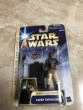 Lando calrissian Star Wars Action Figure HOLOGRAPHIC JABBA'S PALACE Return Jedi 