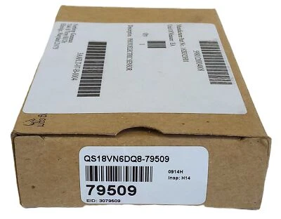 Banner Engineering QS18VN6DQ8-79509 10-30VDC  Photoelectric Sensor - Image 1 of 4