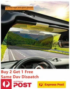 Car Sun Visor Driver's Goggles Filter Light Eye Protection Board Night Vision AU - Picture 1 of 10