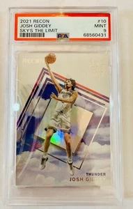 Josh Giddey 2021-22 Panini Recon Sky's the Limit Rookie Card PSA 9 Graded - Picture 1 of 1