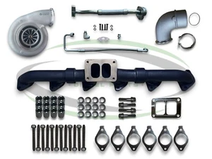 NA Cat C-11/C-13 Coated Exhaust Manifold Kit With Billet Zeki 171702 - 2293567 - Picture 1 of 9