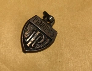 Vintage Royce JCP Pendant Zipper Accent 3/4" Charm - Picture 1 of 2