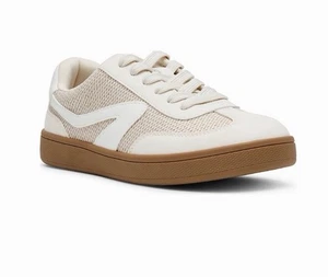 DV by Dolce Vita Voyage Damen Sneaker Schuh Ivory Raffia Neu Neu im Karton NEU Größe 8 - Bild 1 von 9