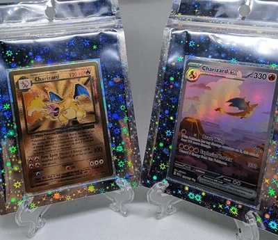 POKEMON CARD GOD PACK MYSTERY LOT/ CHARIZARD GUARANTEE / 10 CARD/ RARE ONLY! - Image 1 of 4