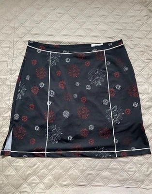 Callaway Golf Athletic Skort Size L Large 14 Black / Red Stretch - Image 1 of 4