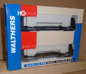 : Walthers HO ... 2 Pk "SIECO 50' CIRR Pulpwood Cars" Boxed #932-25788 - Picture 1 of 18