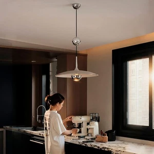 Chic Modern Semi Flush Mount Pendant Light Art Decoration Cafe Island Light - Picture 1 of 9