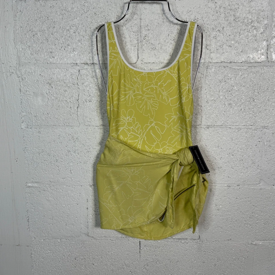 Volcom CITRON Juniors Tropicoco Reversible 1pcs Swimsuit coverup set XS - Image 1 of 4