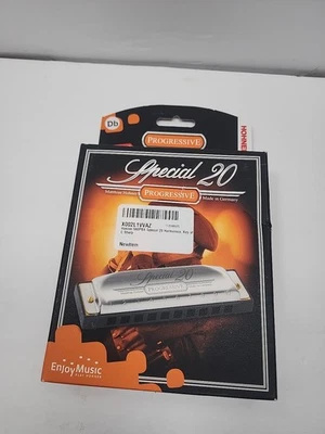 Hohner 560PBX-C# Progressive Special 20 Key/Db Harmo - Image 1 of 2